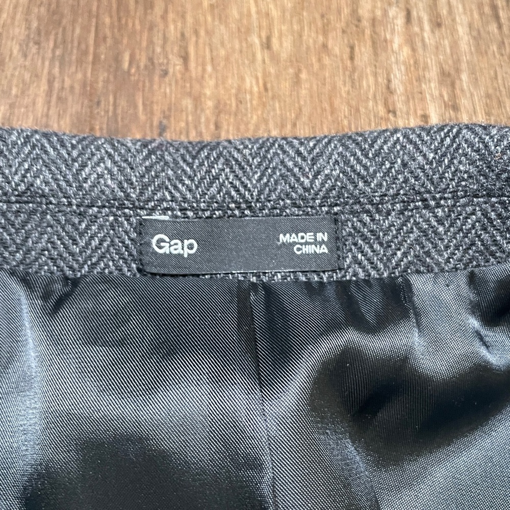 Gap Houndstooth Wool Blazer - image 5